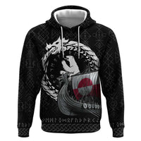 Greenland Viking Drakkar Hoodie Viking Blood - Wonder Print Shop