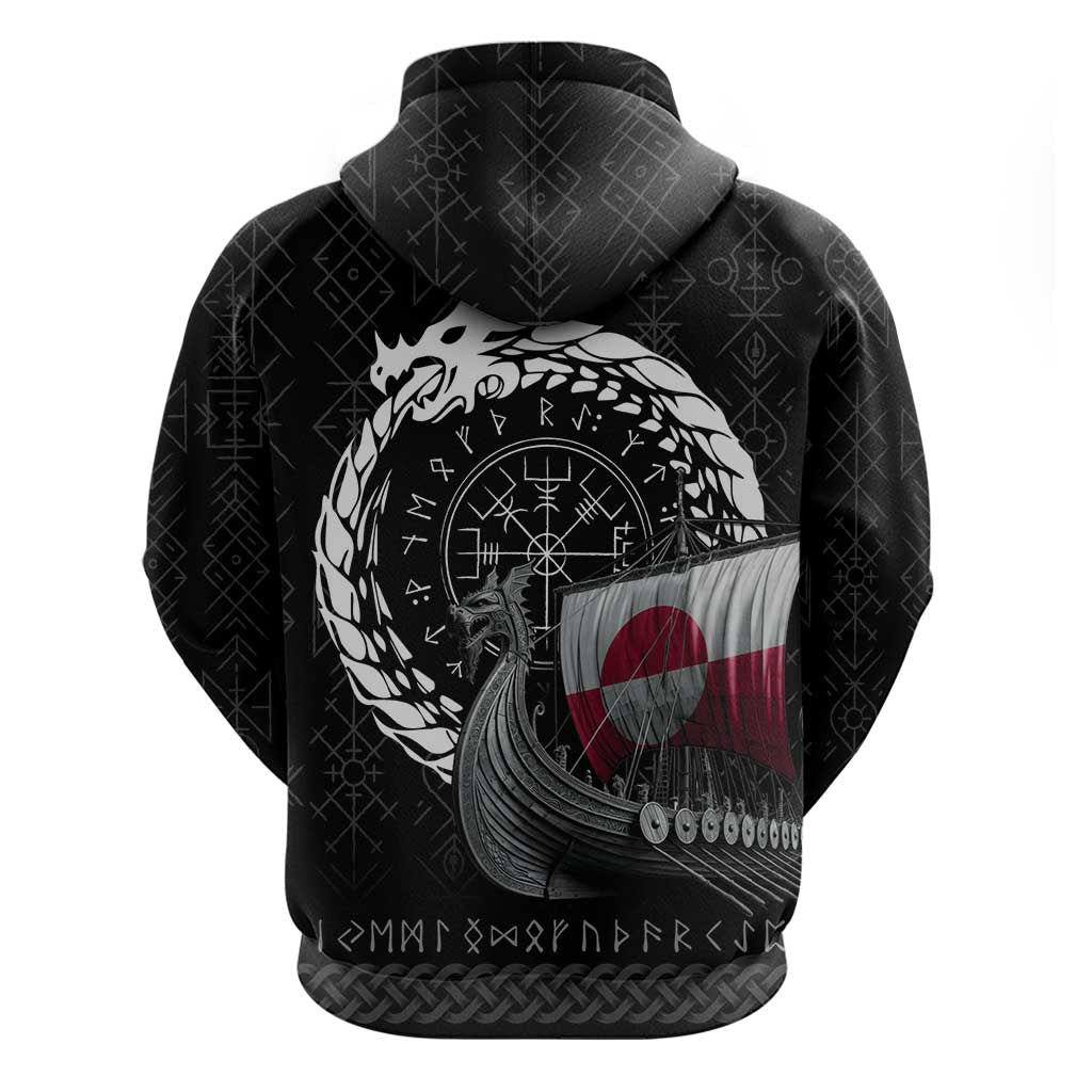 Greenland Viking Drakkar Hoodie Viking Blood - Wonder Print Shop