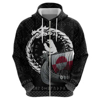Greenland Viking Drakkar Hoodie Viking Blood - Wonder Print Shop