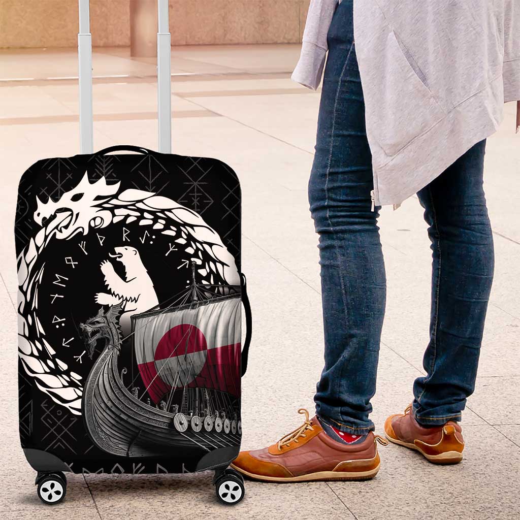 Greenland Viking Drakkar Luggage Cover Viking Blood - Wonder Print Shop