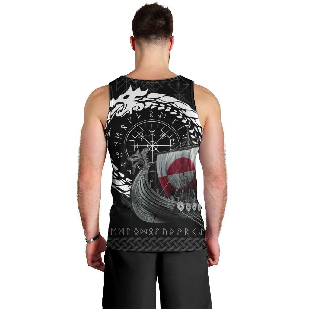 Greenland Viking Drakkar Men Tank Top Viking Blood - Wonder Print Shop