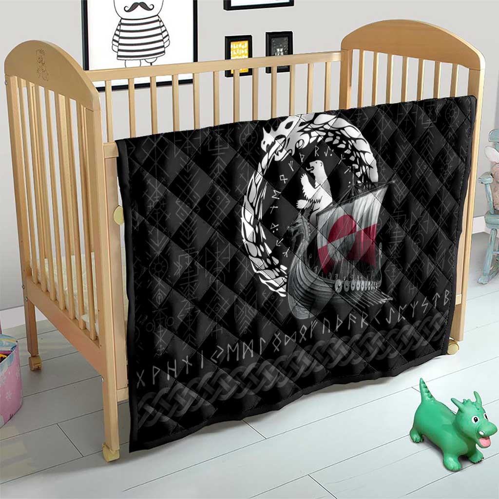 Greenland Viking Drakkar Quilt Viking Blood - Wonder Print Shop