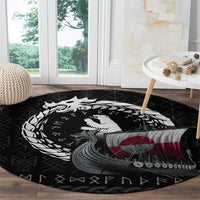 Greenland Viking Drakkar Round Carpet Viking Blood - Wonder Print Shop