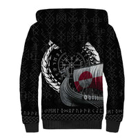 Greenland Viking Drakkar Sherpa Hoodie Viking Blood - Wonder Print Shop