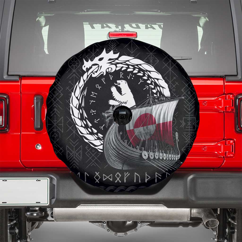 Greenland Viking Drakkar Spare Tire Cover Viking Blood - Wonder Print Shop