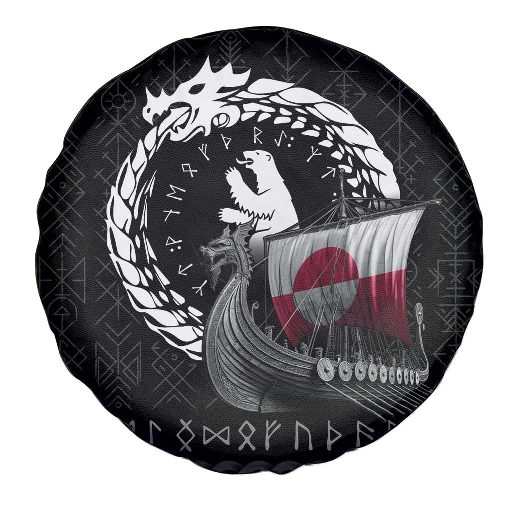 Greenland Viking Drakkar Spare Tire Cover Viking Blood - Wonder Print Shop