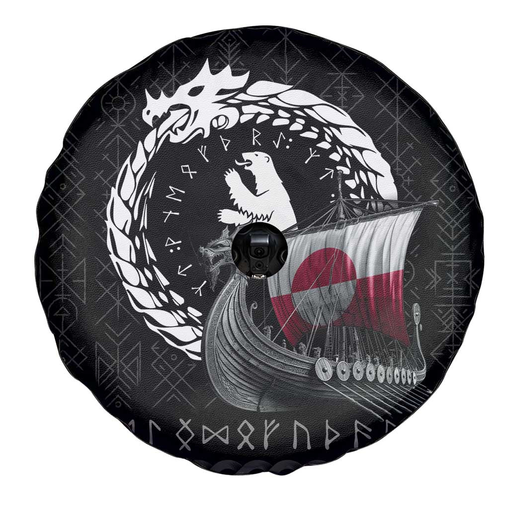 Greenland Viking Drakkar Spare Tire Cover Viking Blood - Wonder Print Shop