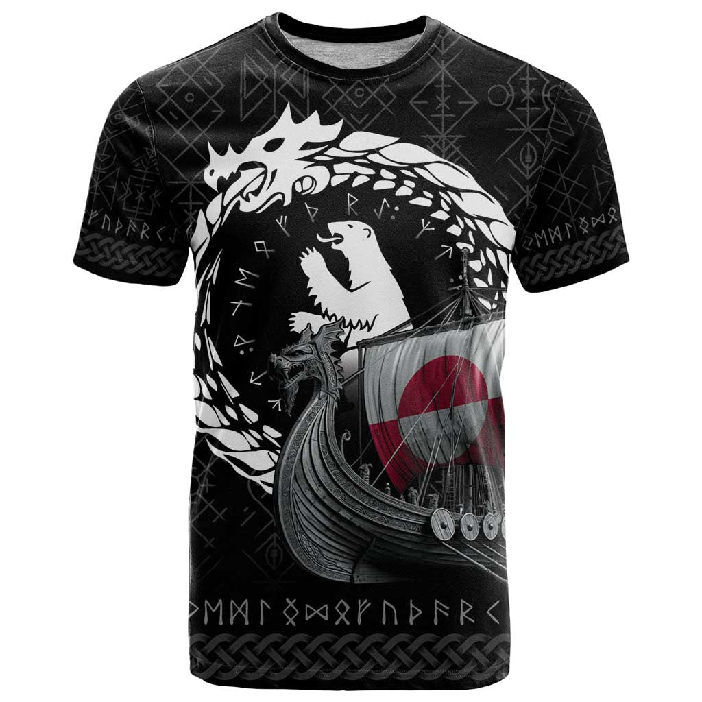 Greenland Viking Drakkar T Shirt Viking Blood - Wonder Print Shop