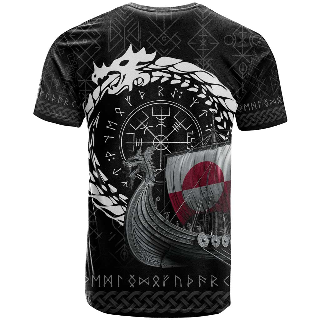 Greenland Viking Drakkar T Shirt Viking Blood - Wonder Print Shop