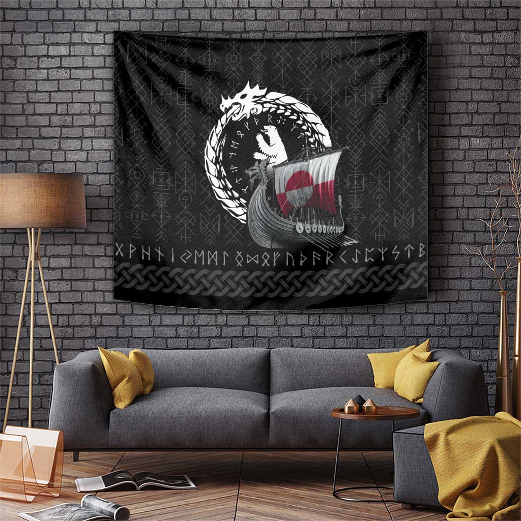 Greenland Viking Drakkar Tapestry Viking Blood - Wonder Print Shop