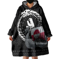 Greenland Viking Drakkar Wearable Blanket Hoodie Viking Blood - Wonder Print Shop