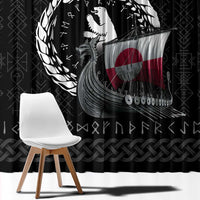 Greenland Viking Drakkar Window Curtain Viking Blood - Wonder Print Shop