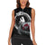 Greenland Viking Drakkar Women Sleeveless Polo Shirt Viking Blood - Wonder Print Shop
