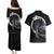 Iceland Viking Drakkar Couples Matching Puletasi and Hawaiian Shirt Viking Blood - Wonder Print Shop