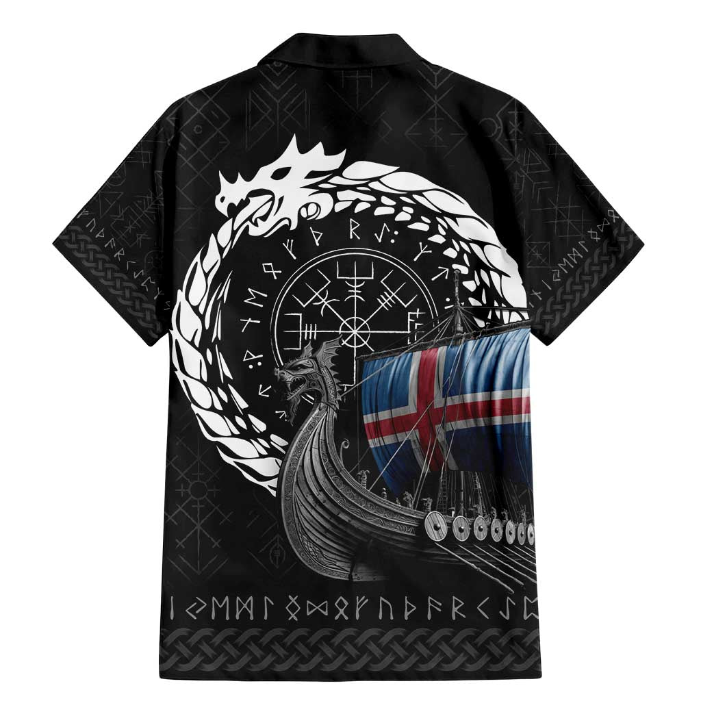 Iceland Viking Drakkar Family Matching Mermaid Dress and Hawaiian Shirt Viking Blood - Wonder Print Shop
