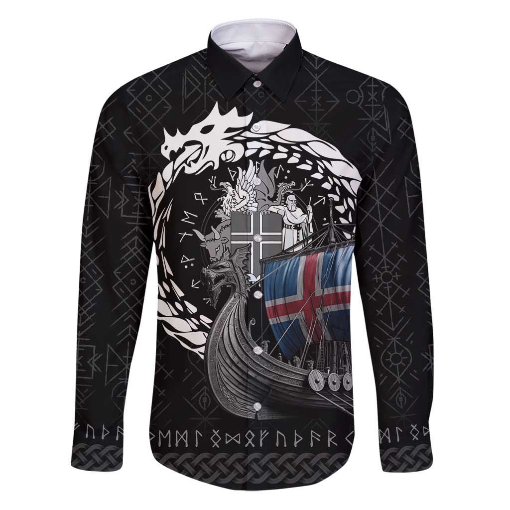 Iceland Viking Drakkar Family Matching Puletasi and Hawaiian Shirt Viking Blood - Wonder Print Shop