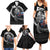 Iceland Viking Drakkar Family Matching Summer Maxi Dress and Hawaiian Shirt Viking Blood - Wonder Print Shop