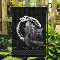 Iceland Viking Drakkar Garden Flag Viking Blood - Wonder Print Shop
