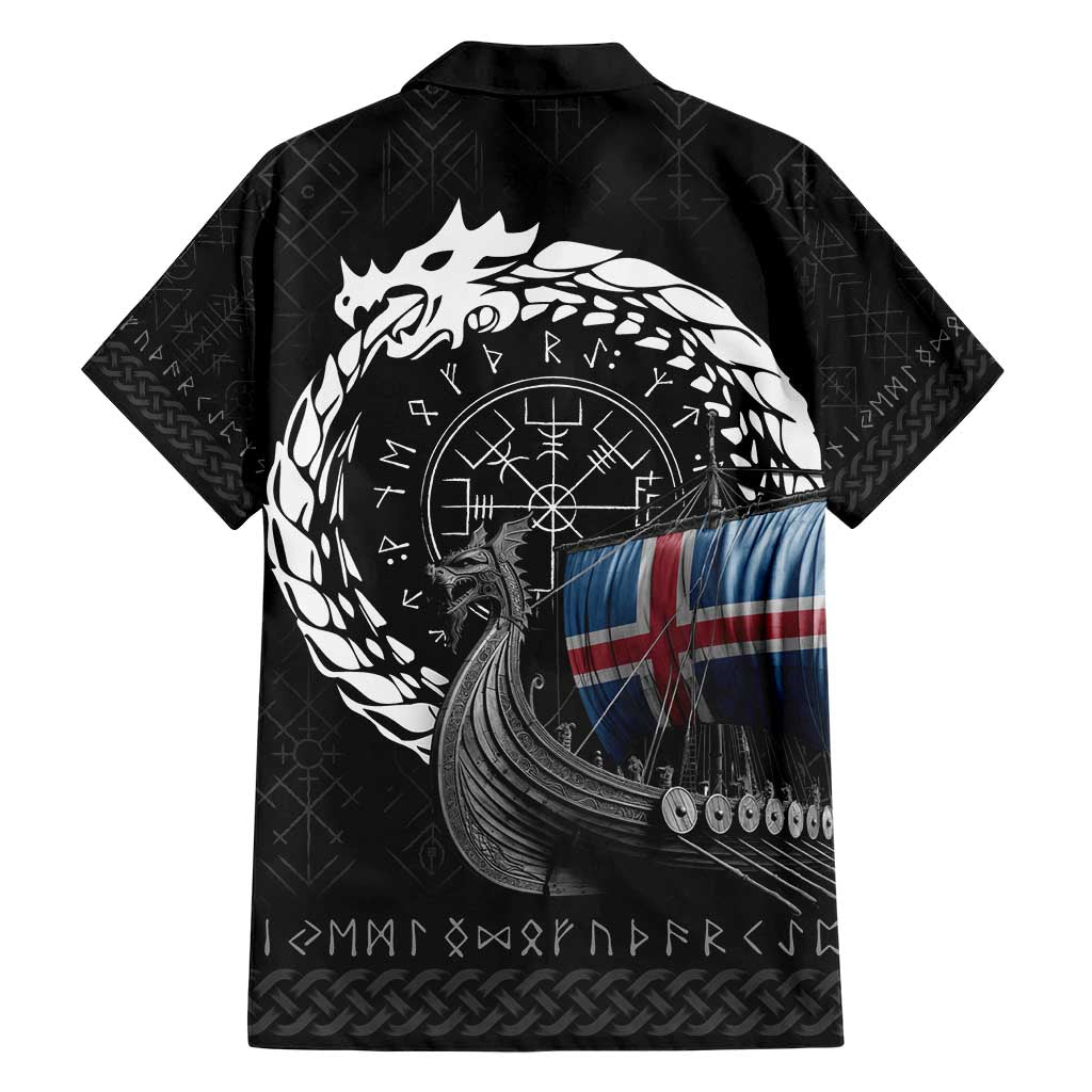Iceland Viking Drakkar Hawaiian Shirt Viking Blood - Wonder Print Shop