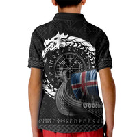 Iceland Viking Drakkar Kid Polo Shirt Viking Blood - Wonder Print Shop