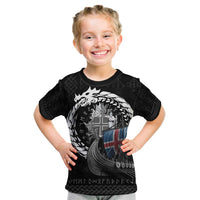 Iceland Viking Drakkar Kid T Shirt Viking Blood - Wonder Print Shop