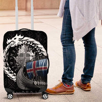 Iceland Viking Drakkar Luggage Cover Viking Blood - Wonder Print Shop