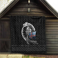 Iceland Viking Drakkar Quilt Viking Blood - Wonder Print Shop