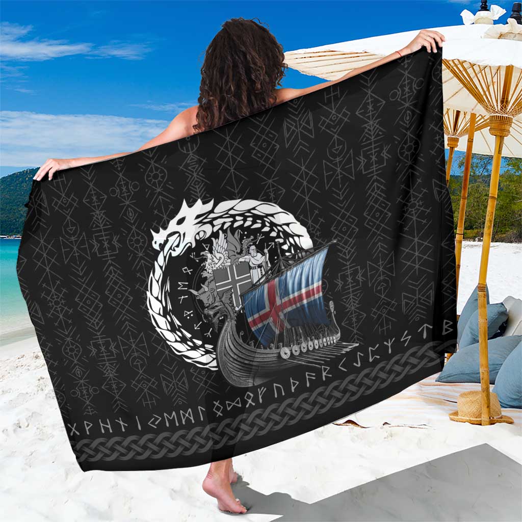 Iceland Viking Drakkar Sarong Viking Blood - Wonder Print Shop
