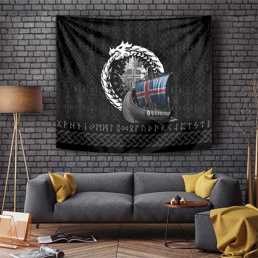 Iceland Viking Drakkar Tapestry Viking Blood - Wonder Print Shop