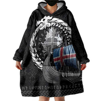Iceland Viking Drakkar Wearable Blanket Hoodie Viking Blood - Wonder Print Shop