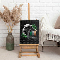 Ireland Viking Drakkar Canvas Wall Art Viking Blood - Wonder Print Shop