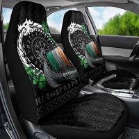 Ireland Viking Drakkar Car Seat Cover Viking Blood - Wonder Print Shop