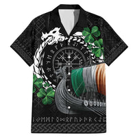 Ireland Viking Drakkar Family Matching Mermaid Dress and Hawaiian Shirt Viking Blood - Wonder Print Shop