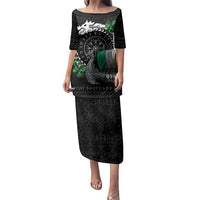 Ireland Viking Drakkar Family Matching Puletasi and Hawaiian Shirt Viking Blood - Wonder Print Shop
