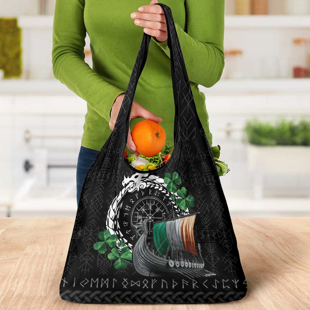 Ireland Viking Drakkar Grocery Bag Viking Blood - Wonder Print Shop
