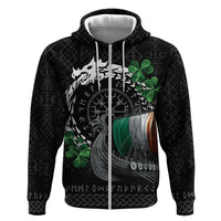 Ireland Viking Drakkar Hoodie Viking Blood - Wonder Print Shop