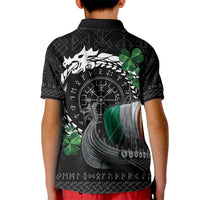 Ireland Viking Drakkar Kid Polo Shirt Viking Blood - Wonder Print Shop
