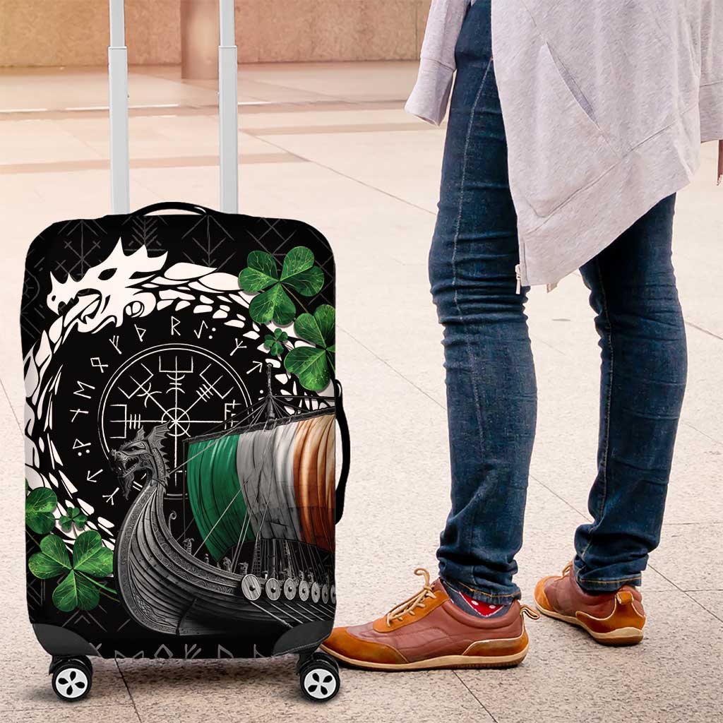 Ireland Viking Drakkar Luggage Cover Viking Blood - Wonder Print Shop