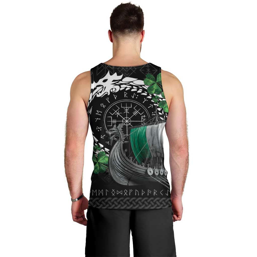 Ireland Viking Drakkar Men Tank Top Viking Blood - Wonder Print Shop