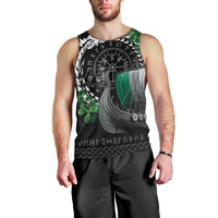 Ireland Viking Drakkar Men Tank Top Viking Blood - Wonder Print Shop