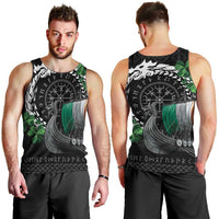 Ireland Viking Drakkar Men Tank Top Viking Blood - Wonder Print Shop