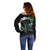 Ireland Viking Drakkar Off Shoulder Sweater Viking Blood - Wonder Print Shop