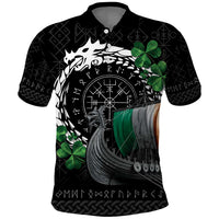 Ireland Viking Drakkar Polo Shirt Viking Blood - Wonder Print Shop