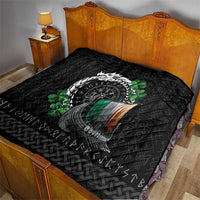 Ireland Viking Drakkar Quilt Viking Blood - Wonder Print Shop