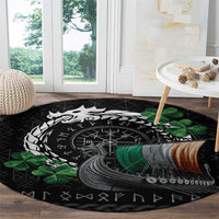 Ireland Viking Drakkar Round Carpet Viking Blood - Wonder Print Shop