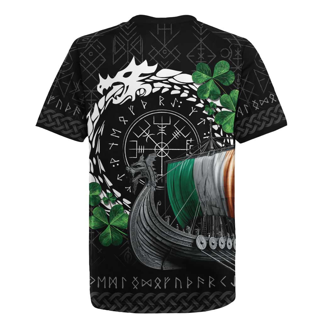 Ireland Viking Drakkar Rugby Jersey Viking Blood - Wonder Print Shop