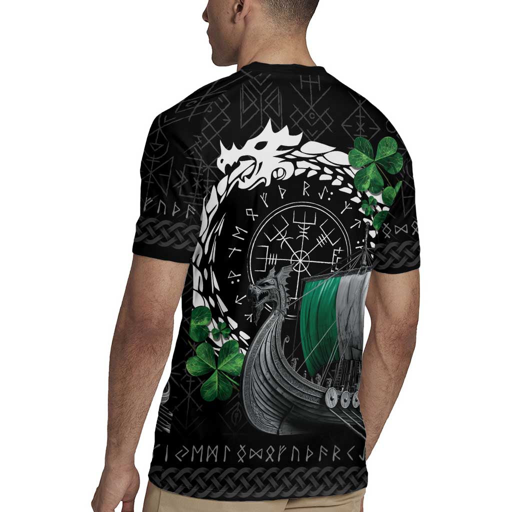 Ireland Viking Drakkar Rugby Jersey Viking Blood - Wonder Print Shop