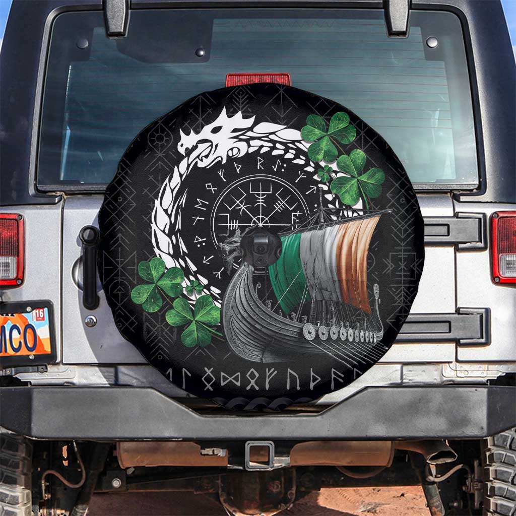 Ireland Viking Drakkar Spare Tire Cover Viking Blood - Wonder Print Shop