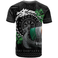 Ireland Viking Drakkar T Shirt Viking Blood - Wonder Print Shop