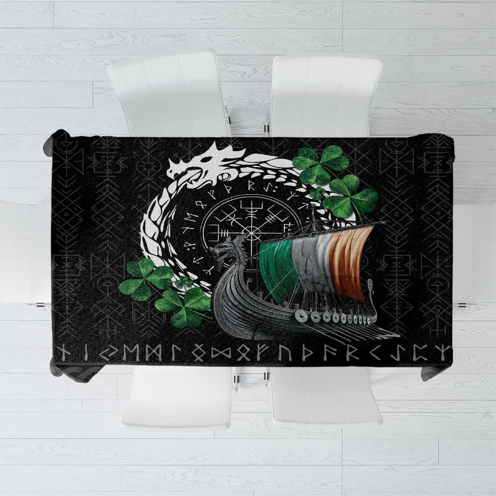 Ireland Viking Drakkar Tablecloth Viking Blood - Wonder Print Shop